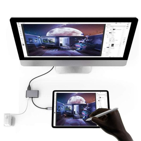 hubs usb 3.0 hub 4 in 1 hub, support 4k 30hz video transmission splitter for lap mobile hdd, u disk and drop
hubs usb 3.0 hub 4 in 1 hub, support 4k 30hz video transmission splitter for lap mobile hdd, u disk and drop
