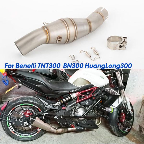 motorcycle performance exhaust muffler for benelli huanglong 300 middle tnt300 bn300 system
motorcycle performance exhaust muffler for benelli huanglong 300 middle tnt300 bn300 system