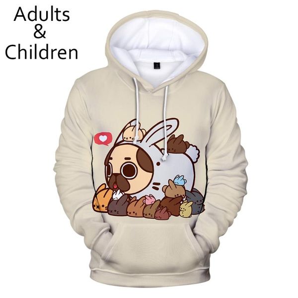 men's hoodies & sweatshirts cute pug 3d men women casual kids hoodie pullovers print hooded spring boys girls yellow/white, Black
men's hoodies & sweatshirts cute pug 3d men women casual kids hoodie pullovers print hooded spring boys girls yellow/white, Black
