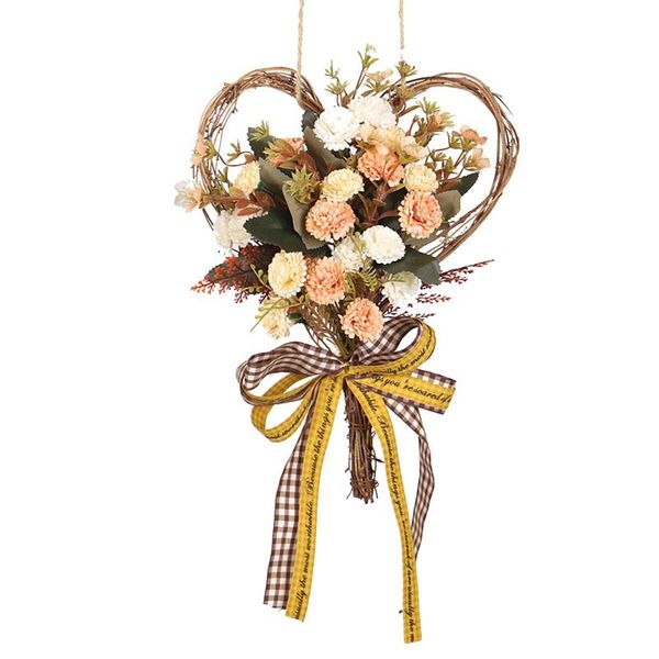decorative flowers & wreaths selling simulation carnation heart wall hanging bow artificial garland wedding decoration mother's day gif
decorative flowers & wreaths selling simulation carnation heart wall hanging bow artificial garland wedding decoration mother's day gif