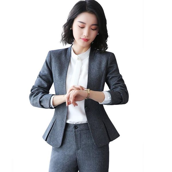 women's suits & blazers fmasuth blazer with pants women full sleeve v neck jacket +long pant 2 pieces lady office set 111yje1805s01, White;black
women's suits & blazers fmasuth blazer with pants women full sleeve v neck jacket +long pant 2 pieces lady office set 111yje1805s01, White;black