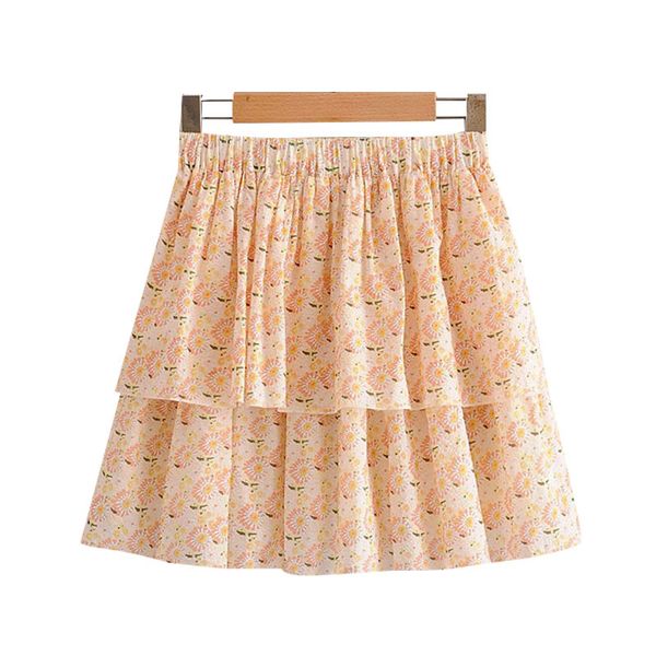 women fashion floral print ruffles mini skirt vintage elastic waist with lining female skirts faldas mujer 210521, Black
women fashion floral print ruffles mini skirt vintage elastic waist with lining female skirts faldas mujer 210521, Black