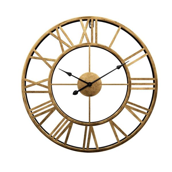 nordic retro large wall clock modern silent creative american metal clocks home decor wood watch living room gift
nordic retro large wall clock modern silent creative american metal clocks home decor wood watch living room gift