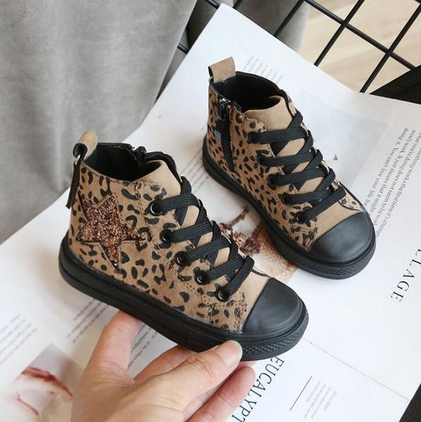 sneakers korean children's high canvas shoes side zipper student girls leopard soft bottom casual, Black;red
sneakers korean children's high canvas shoes side zipper student girls leopard soft bottom casual, Black;red