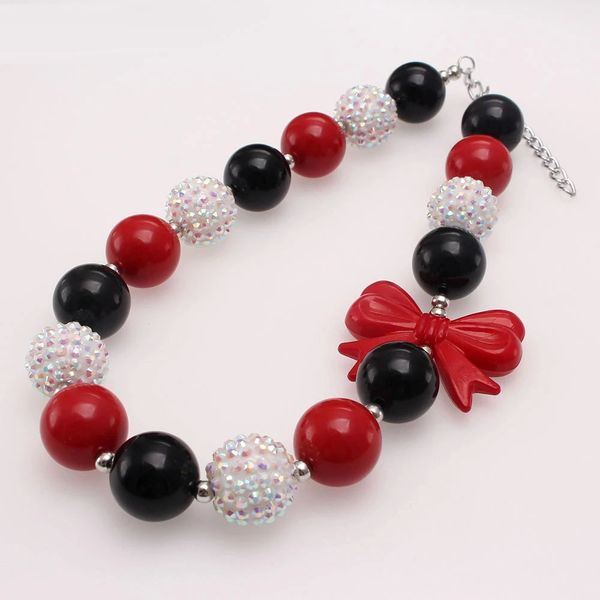 adorable bowknot chunky beads necklace fashion design girls child bubblegum necklace red/white/black beaded jewelry, Red;brown
adorable bowknot chunky beads necklace fashion design girls child bubblegum necklace red/white/black beaded jewelry, Red;brown