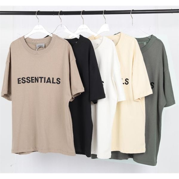 20fw summer new fog essentials double line chest letter high street loose short sleeve T-shirt for men, White
20fw summer new fog essentials double line chest letter high street loose short sleeve T-shirt for men, White