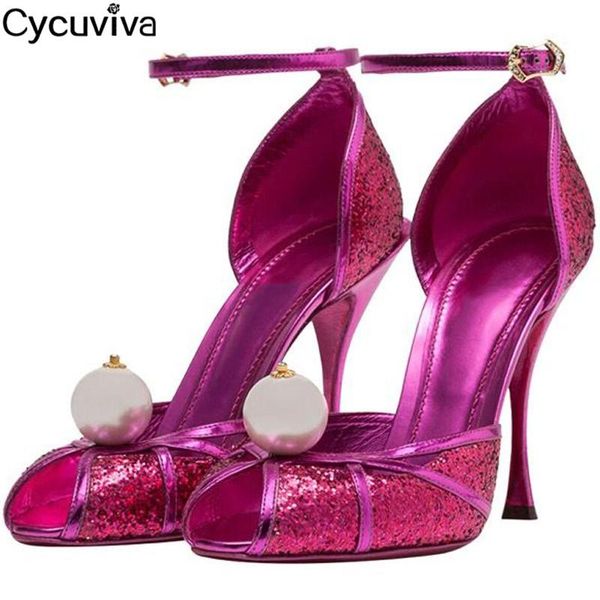 big pearl glitter high heel sandals woman rose red peep toe gladiator ladies summer wedding party dress shoes, Black
big pearl glitter high heel sandals woman rose red peep toe gladiator ladies summer wedding party dress shoes, Black