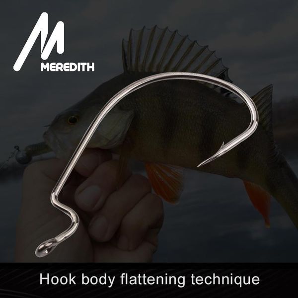 fishing hooks meredith 50pcs/lot hook carbon steel wide crank offset fishhook for soft worm lure 5/0#-1# bass barbed carp
fishing hooks meredith 50pcs/lot hook carbon steel wide crank offset fishhook for soft worm lure 5/0#-1# bass barbed carp