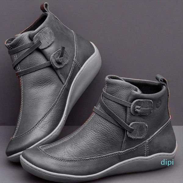 wholesale-boots shoes women's pu leather ankle women autumn winter cross strappy punk flat ladies botas mujer, Black
wholesale-boots shoes women's pu leather ankle women autumn winter cross strappy punk flat ladies botas mujer, Black