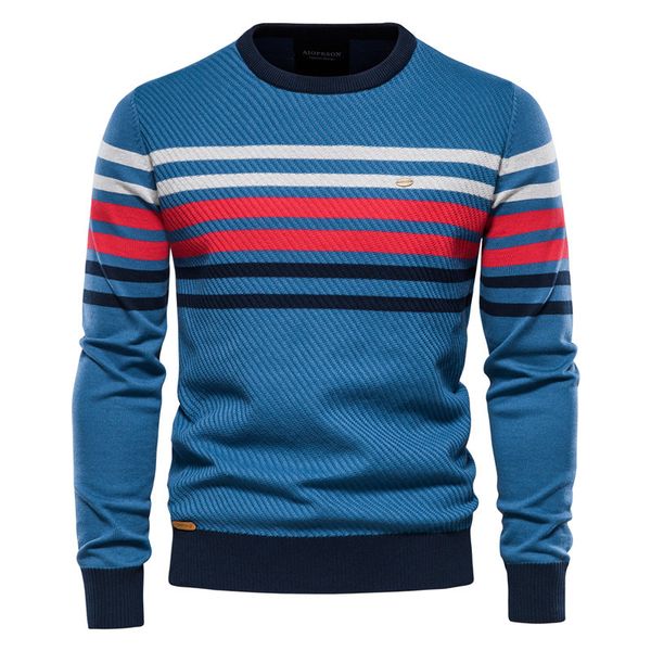 men's t-shirts aiopeson streetwear striped sweater men casual o-neck cotton pullovers knitted man winter mens s 4ww6, White;black
men's t-shirts aiopeson streetwear striped sweater men casual o-neck cotton pullovers knitted man winter mens s 4ww6, White;black