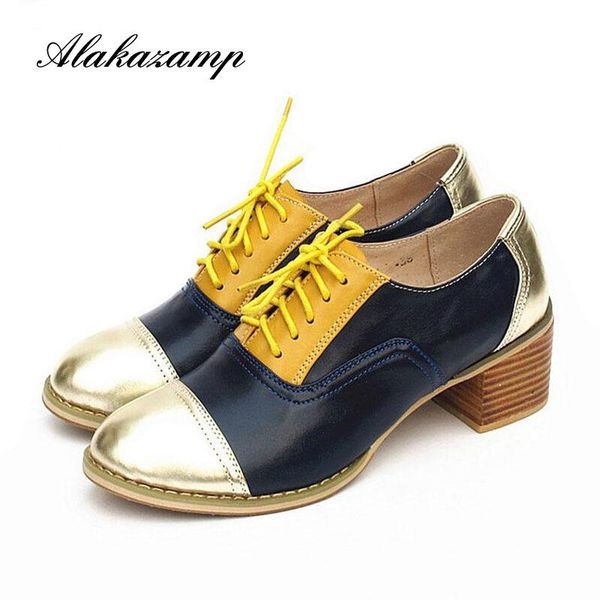 dress shoes alakazamp women genuine leather pumps high heels 2021 spring square heel british style oxford lace-up for f665, Black
dress shoes alakazamp women genuine leather pumps high heels 2021 spring square heel british style oxford lace-up for f665, Black