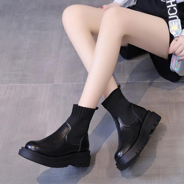 boots winter women fur plush ladies shoes flats platform warm comfort female non-slip slip on botas mujer pu leather knitting, Black
boots winter women fur plush ladies shoes flats platform warm comfort female non-slip slip on botas mujer pu leather knitting, Black