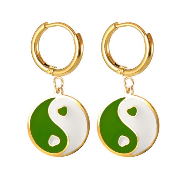 hoop & huggie mini yin yang oil drop enamel earrings stainless steel for women pendientes de acero inoxidparty birthday jewelry gift, Golden;silver
hoop & huggie mini yin yang oil drop enamel earrings stainless steel for women pendientes de acero inoxidparty birthday jewelry gift, Golden;silver