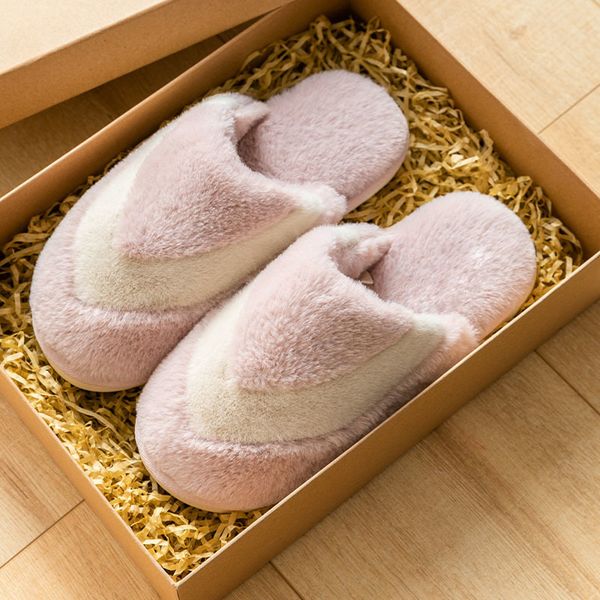 slippers winter warm home women fur indoor cotton ladies couples shoes short plush comfortable flats size 44 pfwh, Black
slippers winter warm home women fur indoor cotton ladies couples shoes short plush comfortable flats size 44 pfwh, Black