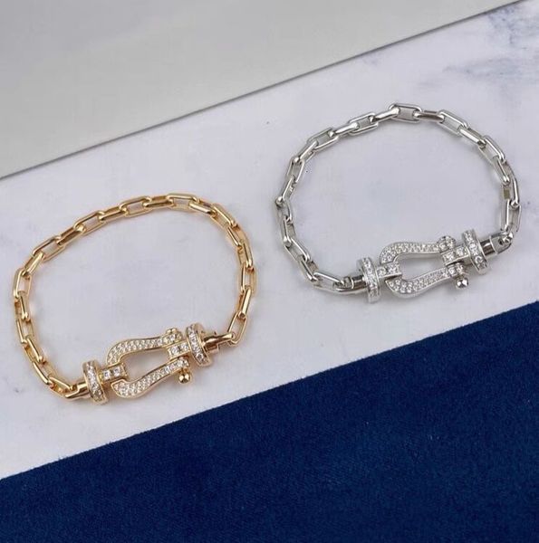 bangles bracelet f family horseshoe 925 sterling silver plated 18k gold diamond inlaid buckle full hand, Black
bangles bracelet f family horseshoe 925 sterling silver plated 18k gold diamond inlaid buckle full hand, Black