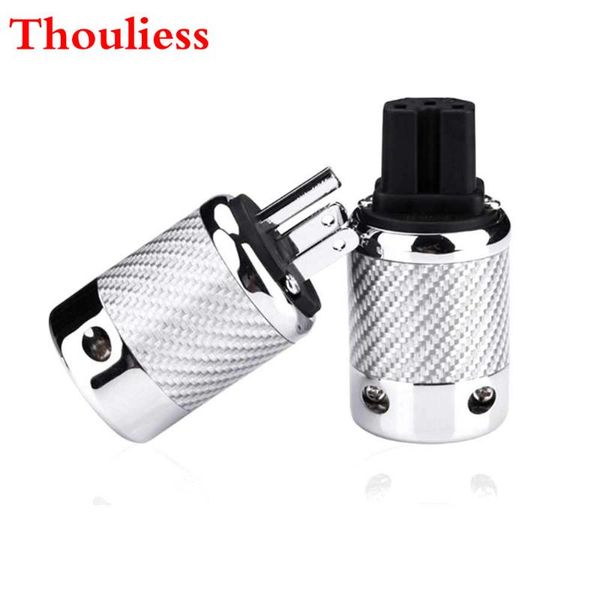 smart power plugs thouliess pair hifi carbon fiber rhodium plated us ack adapter socket plug iec female connector for ac cord cable
smart power plugs thouliess pair hifi carbon fiber rhodium plated us ack adapter socket plug iec female connector for ac cord cable
