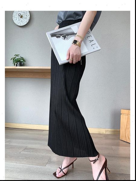 tianpei miyake pleated long womens skirts korean high stretch wrap hip aesthetic clothing straight plus size, Black
tianpei miyake pleated long womens skirts korean high stretch wrap hip aesthetic clothing straight plus size, Black