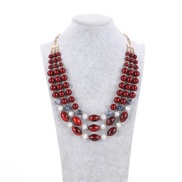 chains 2021 fashion trend jewelry handmade personality elegant female accessories african unique long beaded necklace gift, Silver
chains 2021 fashion trend jewelry handmade personality elegant female accessories african unique long beaded necklace gift, Silver