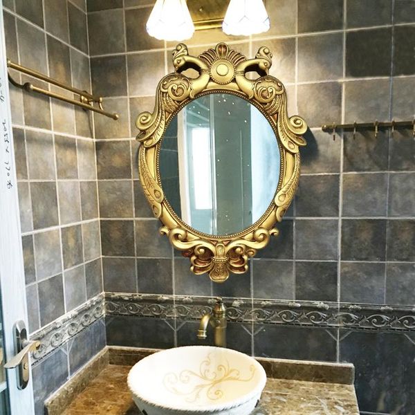 mirrors european antique wall hanging bathroom mirror american country washroom dressing
mirrors european antique wall hanging bathroom mirror american country washroom dressing
