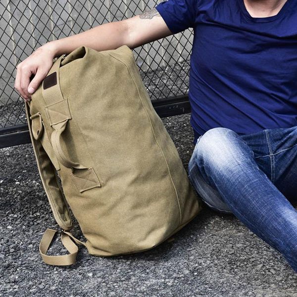 backpack men's canvas bag large capacity bucket outdoor hiking travel classic student 15.6-inch laptop
backpack men's canvas bag large capacity bucket outdoor hiking travel classic student 15.6-inch laptop