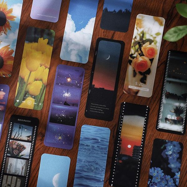 bookmark 10 pcs romantic star river series pvc matte reading book mark dusk flower page marker stationery supplies 
bookmark 10 pcs romantic star river series pvc matte reading book mark dusk flower page marker stationery supplies