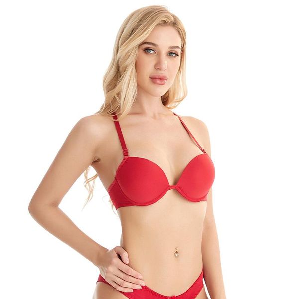 bras underwear glossy with steel ring traditional charming amazon shaping adjustable breathable, Red;black
bras underwear glossy with steel ring traditional charming amazon shaping adjustable breathable, Red;black