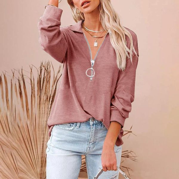 women's blouses & shirts women elegant solid all-match blouse autumn winter casual long sleeve zipper v-neck design female pullover mu, White
women's blouses & shirts women elegant solid all-match blouse autumn winter casual long sleeve zipper v-neck design female pullover mu, White