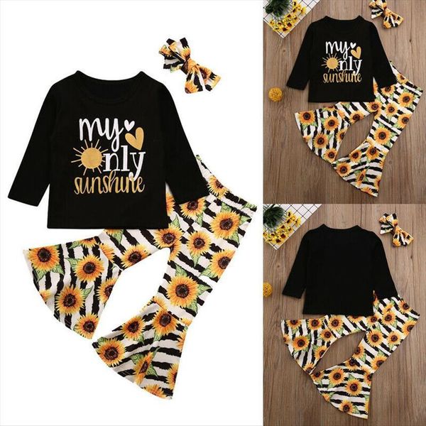 spring 3pcs toddler baby girl clothes dress striped sunshine sunflower pants outfits autumn set, White
spring 3pcs toddler baby girl clothes dress striped sunshine sunflower pants outfits autumn set, White