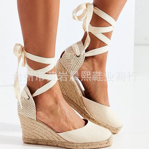 women's espadrille ankle strap sandals comfortable slippers ladies womens casual shoes breathable flax hemp canvas pumps k78, Black
women's espadrille ankle strap sandals comfortable slippers ladies womens casual shoes breathable flax hemp canvas pumps k78, Black