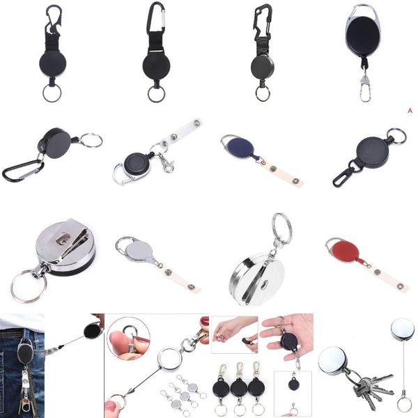 card holders 20styles key ring clip retractable pull chain reel extendable belt id lanyard name tag badge holder, Brown;gray
card holders 20styles key ring clip retractable pull chain reel extendable belt id lanyard name tag badge holder, Brown;gray