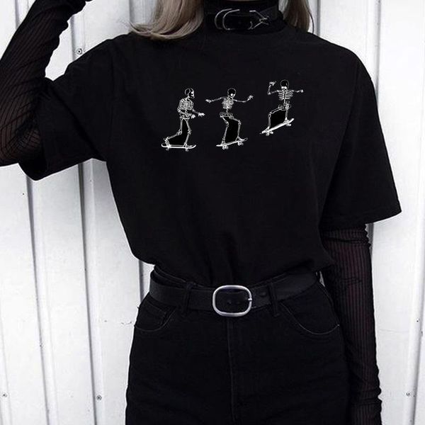 kuakuayu hjn skeletons skateboarding black t-shirt tumblr fashion cute funny tee hipsters street style shirt grunge clothes women's, White
kuakuayu hjn skeletons skateboarding black t-shirt tumblr fashion cute funny tee hipsters street style shirt grunge clothes women's, White