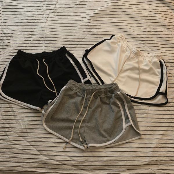 women's shorts fashion women lady casual pants 2021 summer sport loose beach simple short running jogging, White;black
women's shorts fashion women lady casual pants 2021 summer sport loose beach simple short running jogging, White;black