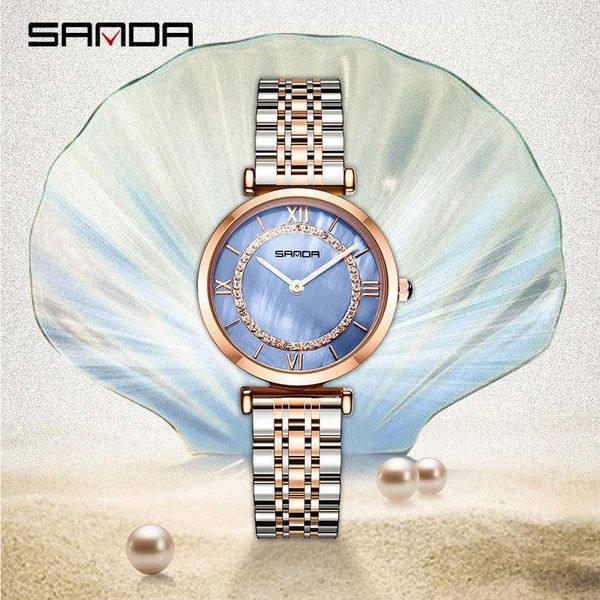 wristwatches sanda women's watch quartz luxury simple deisgn scrub dial female fashion atmosphere calendar wristwatch 1011-1, Slivery;brown
wristwatches sanda women's watch quartz luxury simple deisgn scrub dial female fashion atmosphere calendar wristwatch 1011-1, Slivery;brown