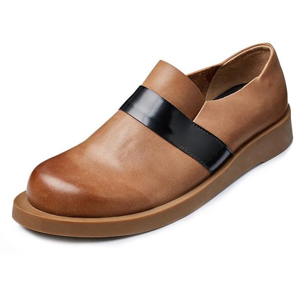 loafer shoes fashion casual driving soft autumn winter british retro men all-match cowhide breathable dress, Black
loafer shoes fashion casual driving soft autumn winter british retro men all-match cowhide breathable dress, Black