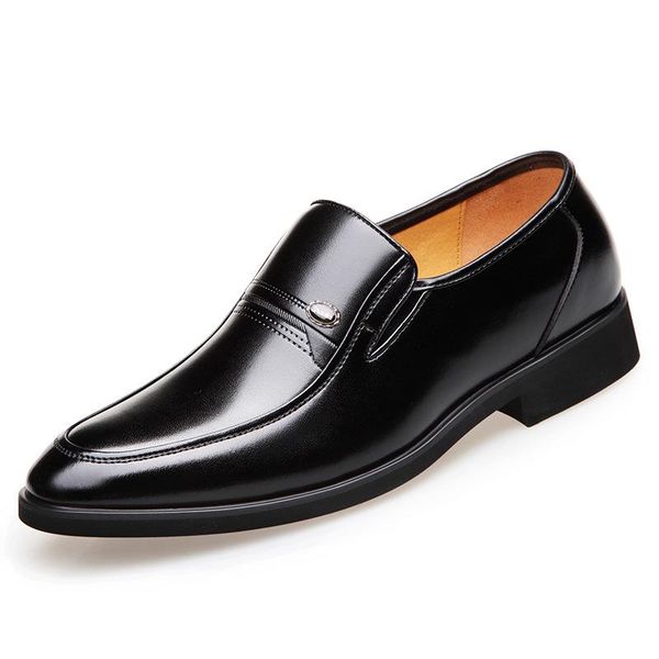 gentleman men's shoes italian men dress penny loafers genuine leather flats brand designer formal office 2.5, Black
gentleman men's shoes italian men dress penny loafers genuine leather flats brand designer formal office 2.5, Black