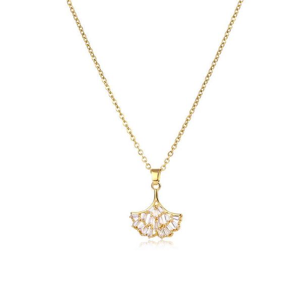 pendant necklaces fashion brand jewelry zircon titanium steel women's clavicle gold female choker bridal for women girls goth, Silver 
pendant necklaces fashion brand jewelry zircon titanium steel women's clavicle gold female choker bridal for women girls goth, Silver