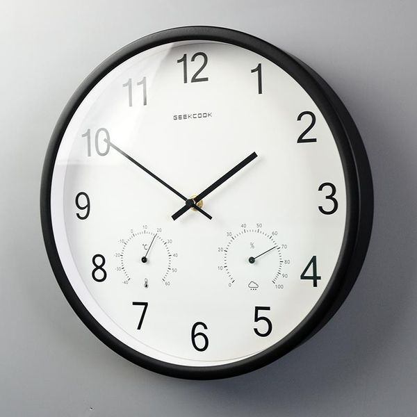 wall clocks living room hanging clock simple wall-mounted modern creative nordic ultra-quiet temperature humidity quartz watch
wall clocks living room hanging clock simple wall-mounted modern creative nordic ultra-quiet temperature humidity quartz watch