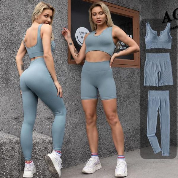 yoga outfit fashion 2/3 piece set workout clothes for women sports bra and leggings wear gym clothing athletic
yoga outfit fashion 2/3 piece set workout clothes for women sports bra and leggings wear gym clothing athletic