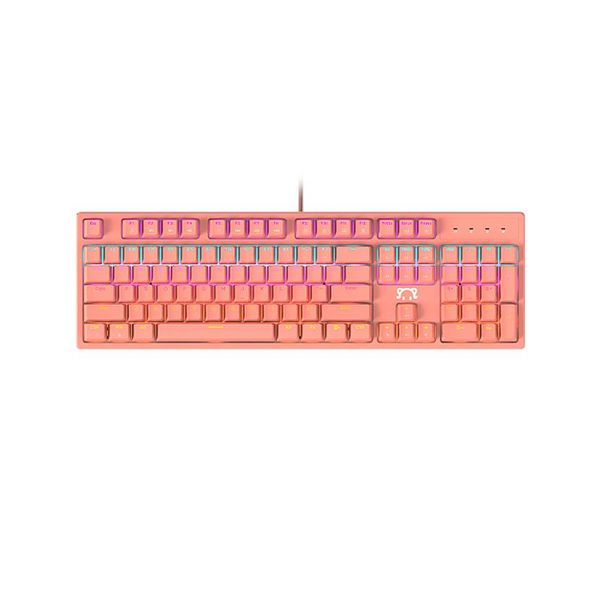 keyboards daidai stk131 gaming office keyboard usb wired mechanical mixed light 104 keys ergonomic design pink/black
keyboards daidai stk131 gaming office keyboard usb wired mechanical mixed light 104 keys ergonomic design pink/black