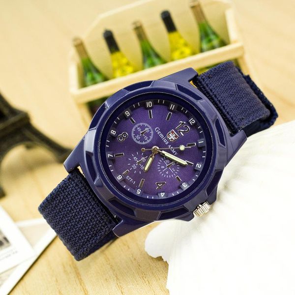 wristwatches swisi army military watch men nylon strap casual geneva analog quartz wrist watches male clock relogio masculino montre homme, Slivery;brown
wristwatches swisi army military watch men nylon strap casual geneva analog quartz wrist watches male clock relogio masculino montre homme, Slivery;brown