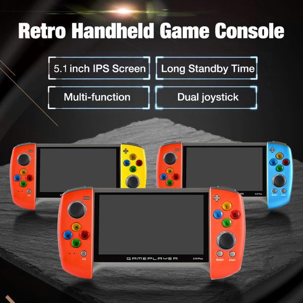 5.1 inch ips retro handheld game console portable with 2000mah support ape/mp3/avi/rmvb built-in 10000 games players game
5.1 inch ips retro handheld game console portable with 2000mah support ape/mp3/avi/rmvb built-in 10000 games players game