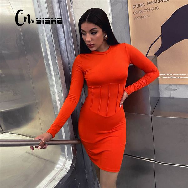 cnyishe pure long sleeve autumn mini dress round neck high waist black bodycon casual short dresses women's dress vestidos 210419, Black;gray
cnyishe pure long sleeve autumn mini dress round neck high waist black bodycon casual short dresses women's dress vestidos 210419, Black;gray