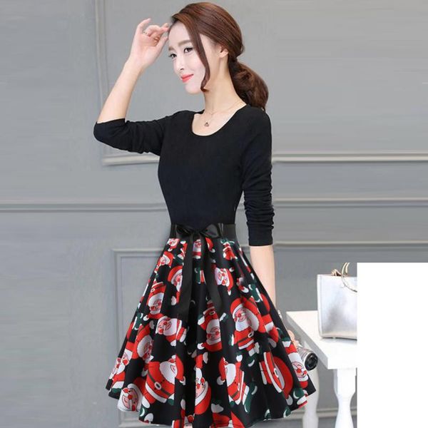 party dress breathable christmas lady smooth cotton wedding comfortable pullover autumn women casual dresses, Black;gray
party dress breathable christmas lady smooth cotton wedding comfortable pullover autumn women casual dresses, Black;gray