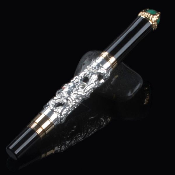 jinhao luxury 3d pen dragon engraving metal roller ball pens for writing refill designer gel ballpoint, Blue;orange
jinhao luxury 3d pen dragon engraving metal roller ball pens for writing refill designer gel ballpoint, Blue;orange