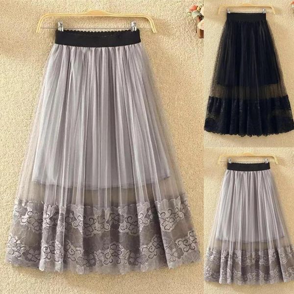 women's long skirt 2021 women fashion casual style elastic high waist embroidery female midi maxi skirts, Black
women's long skirt 2021 women fashion casual style elastic high waist embroidery female midi maxi skirts, Black