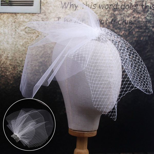 Elegant Bridal Veils White Tulle Cap Bird Cage Wedding Accessories Short Bridal Veil Accesories With Comb Bridal Accesories
Elegant Bridal Veils White Tulle Cap Bird Cage Wedding Accessories Short Bridal Veil Accesories With Comb Bridal Accesories