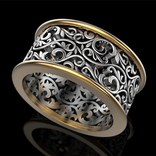vintage carved vine pattern band ring punk hallow out finger rings for women metallic style party delicate jewelry d5c324 cluster, Golden;silver
vintage carved vine pattern band ring punk hallow out finger rings for women metallic style party delicate jewelry d5c324 cluster, Golden;silver