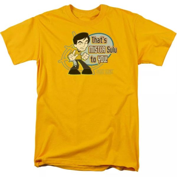 quogs mr sulu to you tv show t-shirt sizes s-3x new, White;black