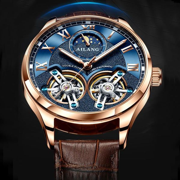 wristwatches tourbillon mechanical watch men luxury luminous moon phase waterproof leather sports automatic watches for relogio masculino, Slivery;brown
wristwatches tourbillon mechanical watch men luxury luminous moon phase waterproof leather sports automatic watches for relogio masculino, Slivery;brown
