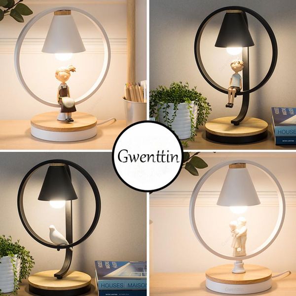table lamps nordic led lamp for boy girl bedroom bedside standing desk light home decor modern bird fixtures loft luminaire
table lamps nordic led lamp for boy girl bedroom bedside standing desk light home decor modern bird fixtures loft luminaire